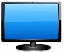 a close up of a computer