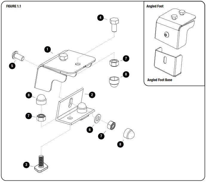 FASSUNI FROFASS012 Foot Set - fig 2