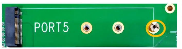 HighPoint Technologies SSD7140A 8x M.2 Port to PCIe 3.0x16 NVMe RAID Controller - screws 2