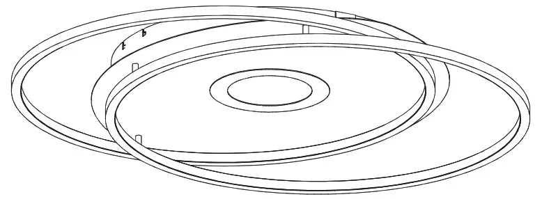 Paul Neuhaus 8381 55 Q AMIRA LED Ceiling Light - Fitting 2