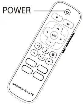 Element Roku TV - POIWER