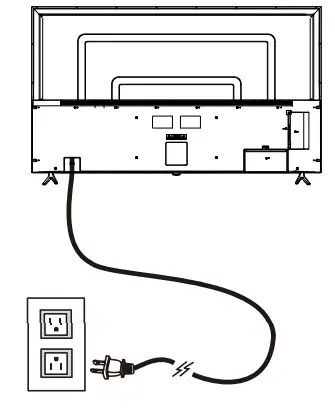 Element Roku TV - TURN ON TV