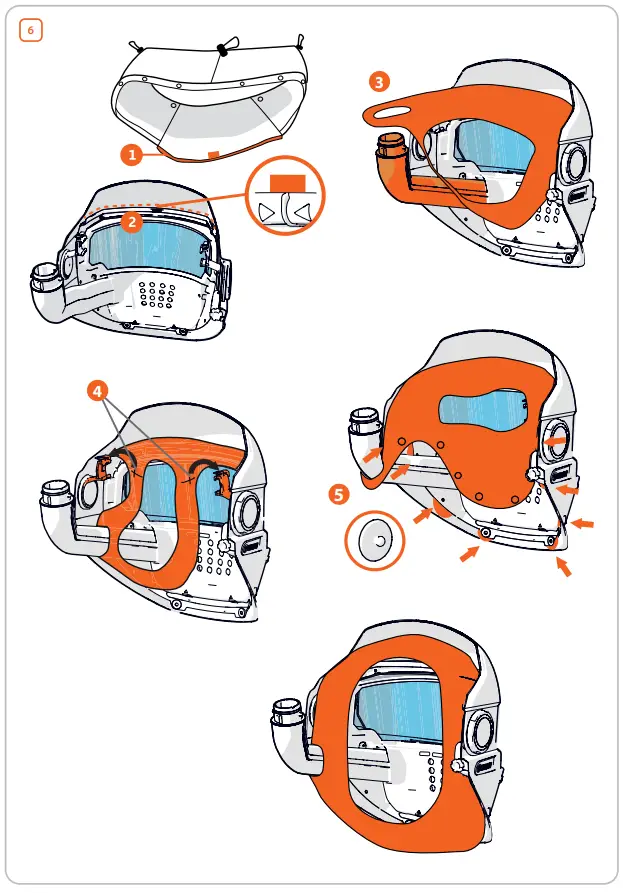 KEMPPI GTH3 RFA Grindling Helmet - fig2