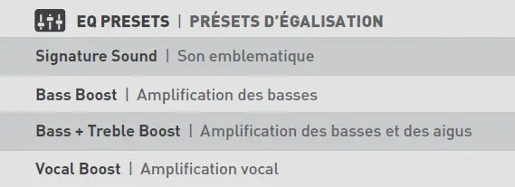 EQ Presets