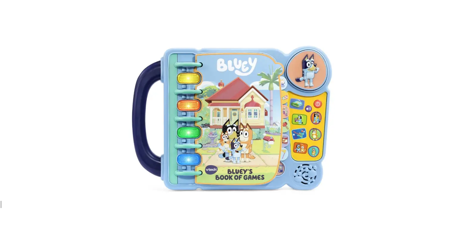 Vtech 80-541200 Bluey’s Book Of Games Interactive Pretend-play Book Instruction Manual