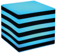 PLAYLEARN BT180 Sensory LED Bubble Tube C6