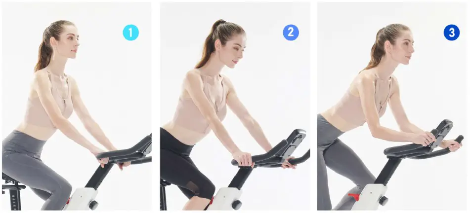 SHUA SH B399 Home Use Spinning Bike - operation 2