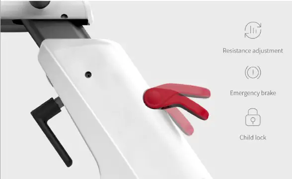 SHUA SH B399 Home Use Spinning Bike - operation