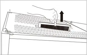 Cleaning the condenser