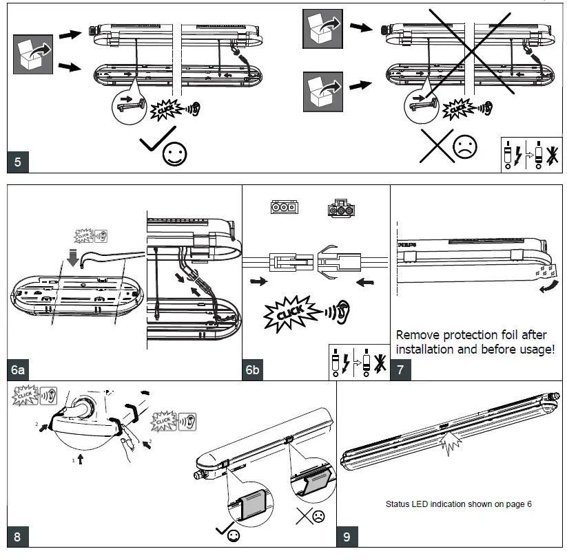 PHILIPS WT120C G2 CoreLine Waterproof 8
