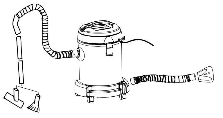 wiltec 63113 Wet and Dry Vacuum Cleaner - appropriate