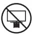 Samsung Product User Manual - Pulling, pushing, or climbing on the TV may cause icon