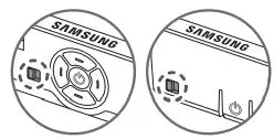 Samsung Product User Manual - Setting the sound sensor