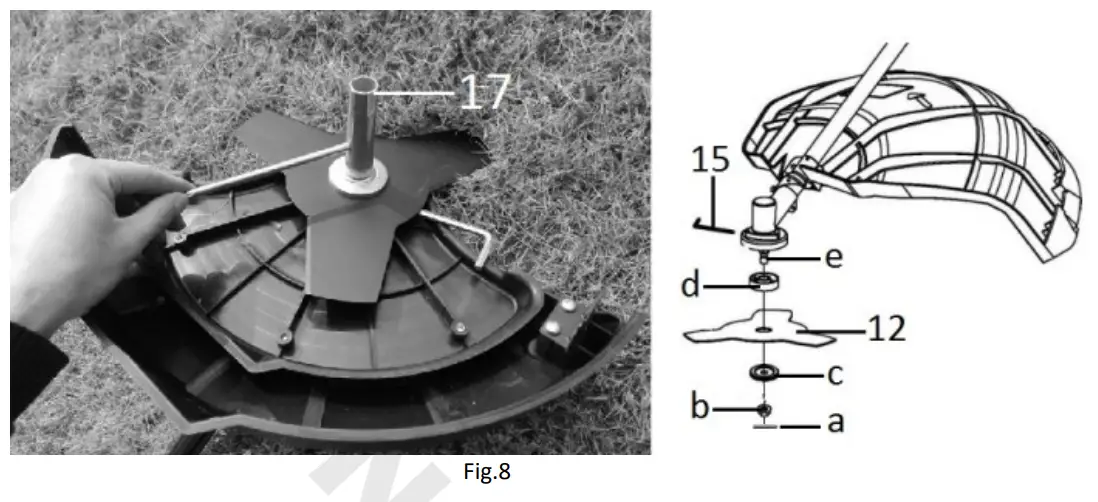 NAKAYAMA EB1000 Electric Brushcutters - fig 7