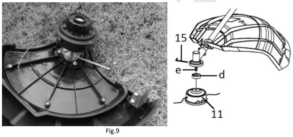NAKAYAMA EB1000 Electric Brushcutters - fig 8