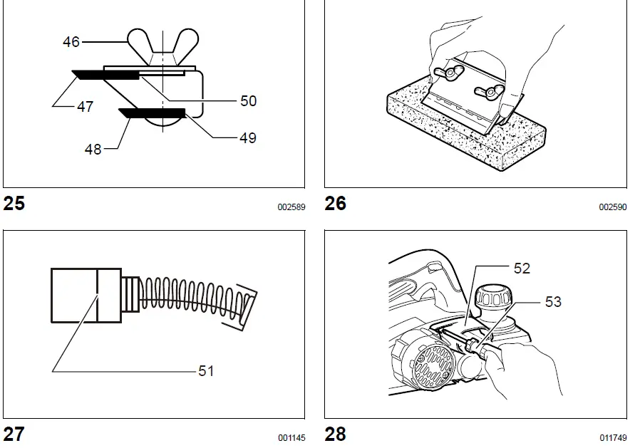 makita DKP140 Cordless Planer 7