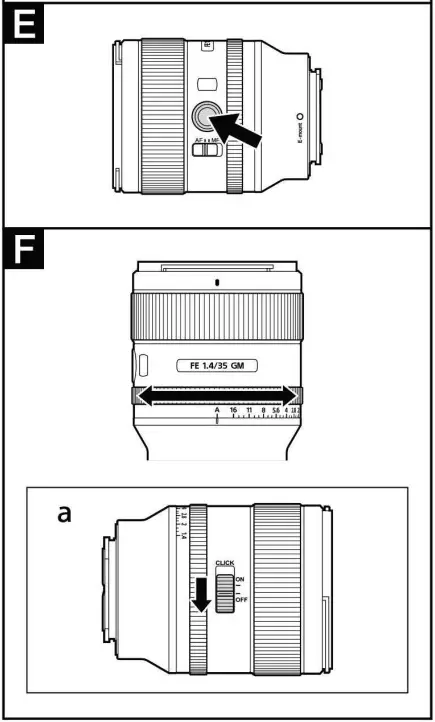 SONY SEL35F14GM Interchangeable Lens - Fig 3