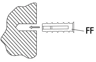 FEIT ELECTRIC CAM DOOR WIFI Smart Video DoorBell User Manual - Installing the Mounting Plate