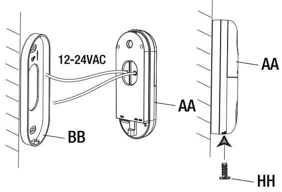 FEIT ELECTRIC CAM DOOR WIFI Smart Video DoorBell User Manual - Installing the Smart Video Doorbell
