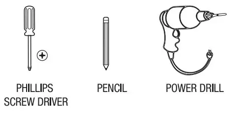 FEIT ELECTRIC CAM DOOR WIFI Smart Video DoorBell User Manual - Required Tools