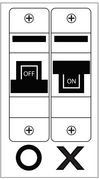 FEIT ELECTRIC CAM DOOR WIFI Smart Video DoorBell User Manual - Turn off Power