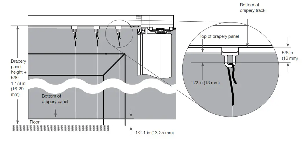 Alena Drapery System-Pinch Pleat