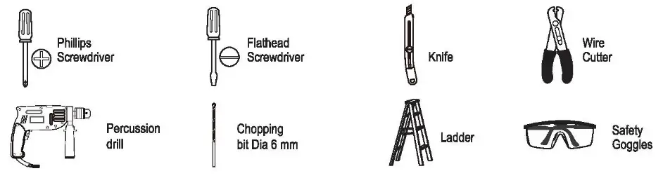 NOVA LIFE Varys Ceiling Lamp - TOOLS REQUIRED