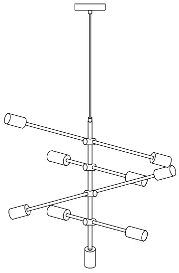 NOVA LIFE Varys Ceiling Lamp - Featured Image