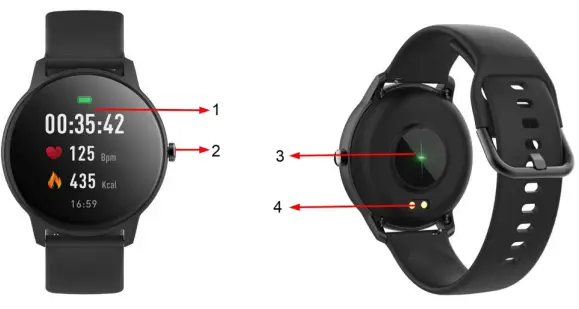 FOREVER-fore-vive-2-Slim-SB-325-Smartwatch-FIG-1