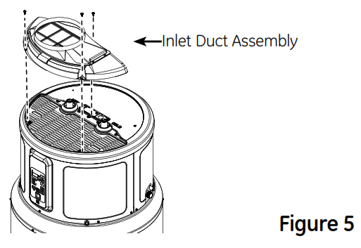 BRADFORD WHITE RE2H50S10-1NCWT Heat Pump Water Heater Ducting Kit - Fig5