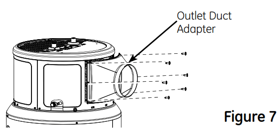 BRADFORD WHITE RE2H50S10-1NCWT Heat Pump Water Heater Ducting Kit - Fig6