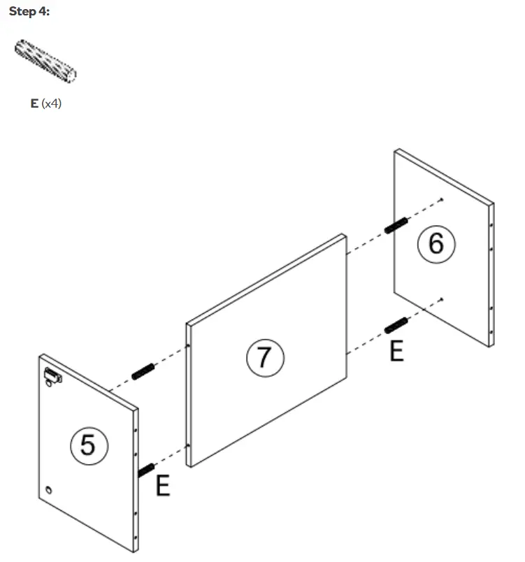 OVELA OVPIZTVUWA Pizzola Tv Entertainment Unit - ASSEMBLY4