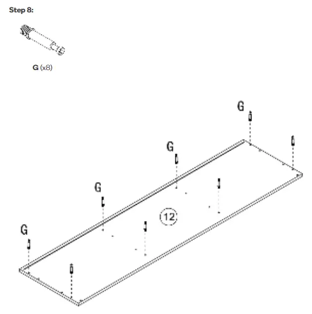 OVELA OVPIZTVUWA Pizzola Tv Entertainment Unit - ASSEMBLY8