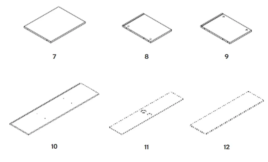 OVELA OVPIZTVUWA Pizzola Tv Entertainment Unit - COMPONENTS2