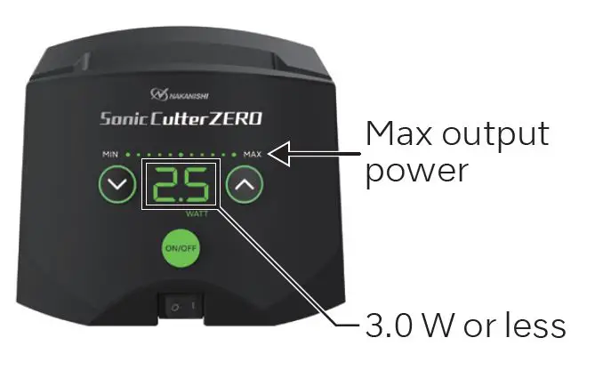 NAKANISHI-Sonic-Cutter-Zero-Ultrasonic-Cutter-fig-11