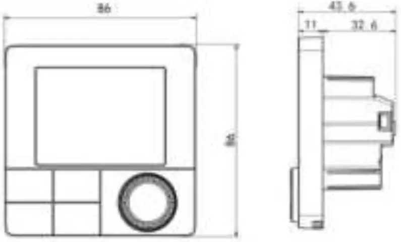 MI-HEAT WT8 WiFi Smart Thermostat 01