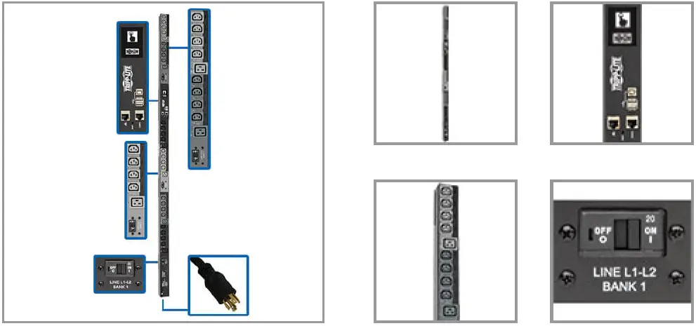 TRIPP-LITE-PDU3EVSR10L2130-10kW-200-240V-3PH-Switched-PDU-fig-1