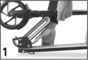 ZINC REVERB Big Wheeled Scooter A02