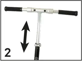 ZINC REVERB Big Wheeled Scooter B02