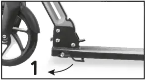 ZINC REVERB Big Wheeled Scooter D01