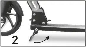 ZINC REVERB Big Wheeled Scooter D02