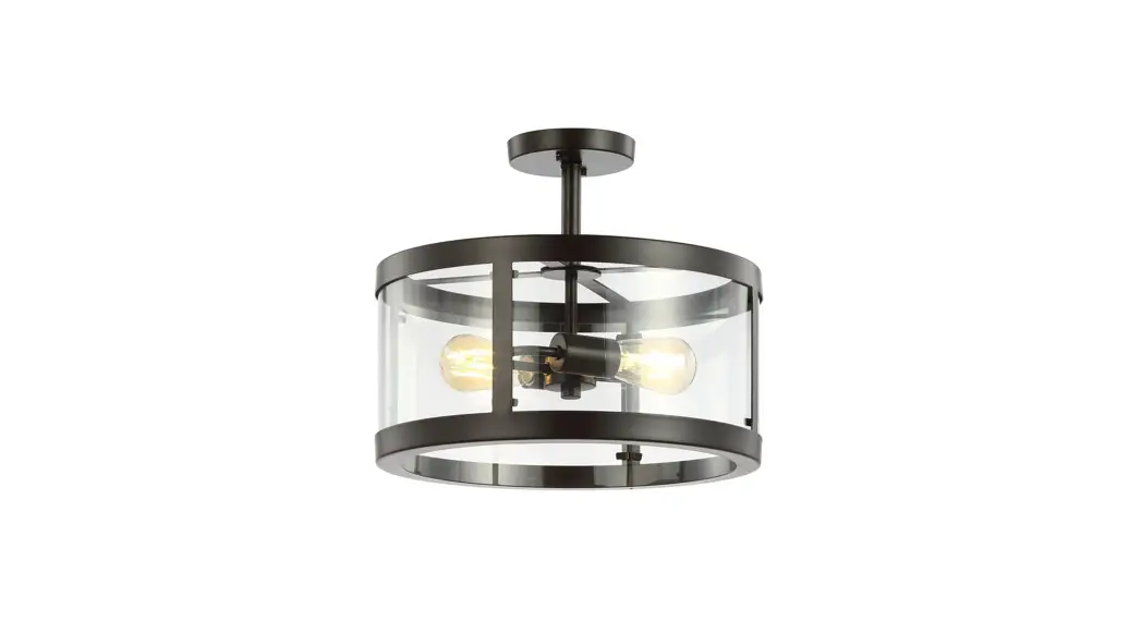 Uolfin A04912 Water Glass Shades Incandescent Semi-flush Mount Light Instruction Manual Uolfin A04912 Water Glass Shades Incandescent Semi-flush Mount Light Instruction Manual