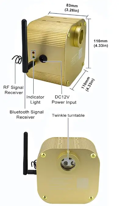 AZIMOM-16WTS-Ceiling-Lighting-Kits-user-manual-fig-1