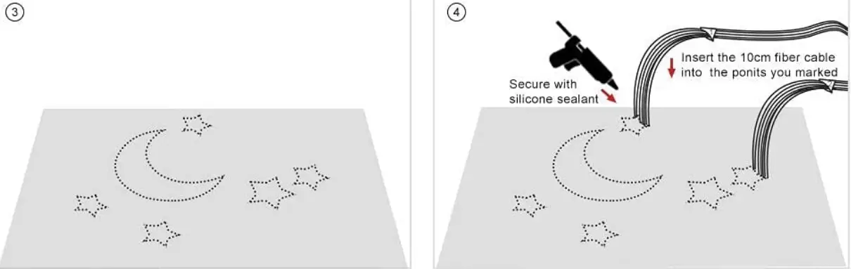 AZIMOM-16WTS-Ceiling-Lighting-Kits-user-manual-fig-6