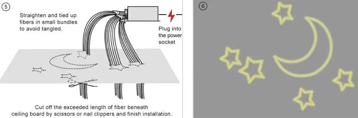 AZIMOM-16WTS-Ceiling-Lighting-Kits-user-manual-fig-7