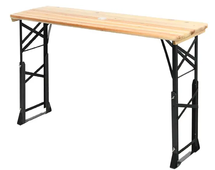 Alpulon ZY1C0315 Wooden Folding Picnic Outdoor Table product