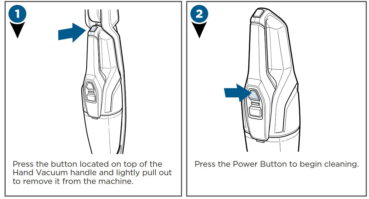 Cordless Vacuum 2286 - Removable Hand Vacuum 1