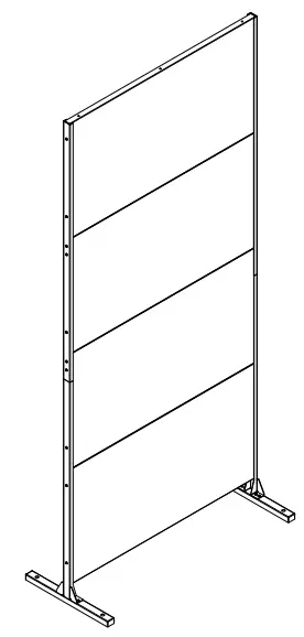 veradek OUTDOOR B07CGVYLXP Privacy Screen Four Panel Screen Set - fig 4