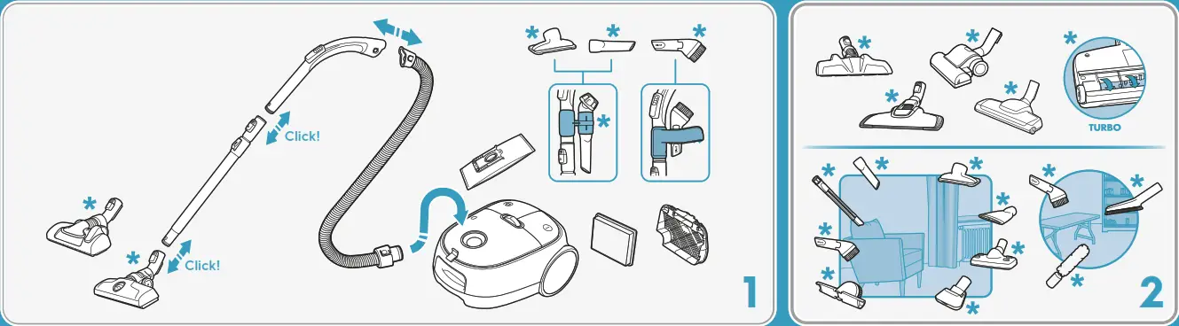 Electrolux EB61CWPTD Clean 600 Vacuum Cleaner