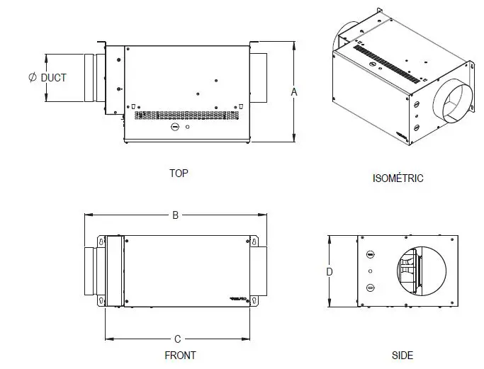 STELPRO Mua Series Make-Up Air Unit-1